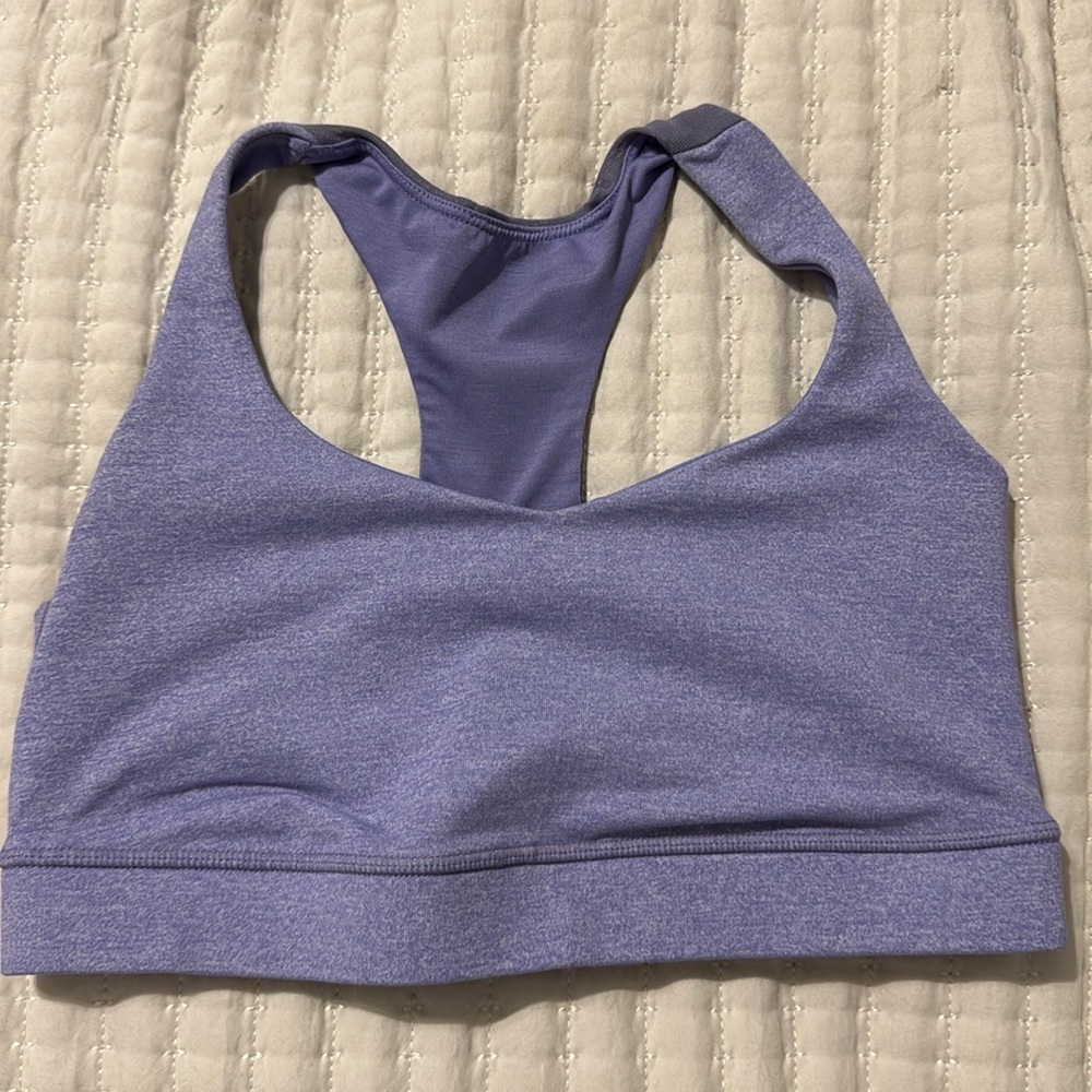 LULULEMON PURPLE RACERBACK SPORTS BRA